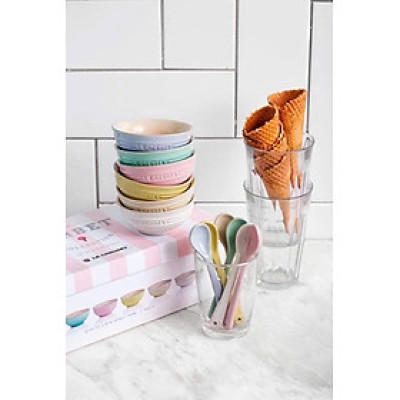 Set 6 bát chấm cầu vồng Le Creuset Sorbet Đường kính 7cm