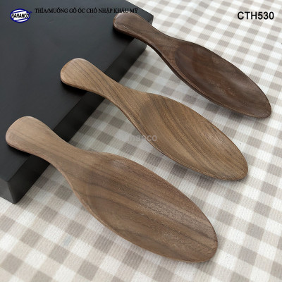 Thìa/Muỗng xúc trà gỗ Óc Chó - Trong văn hóa trà đạo Nhật Bản (Đủ kiểu dáng) Dùng xúc cafe, xúc gia vị, ăn uống sạch, decor trang trí