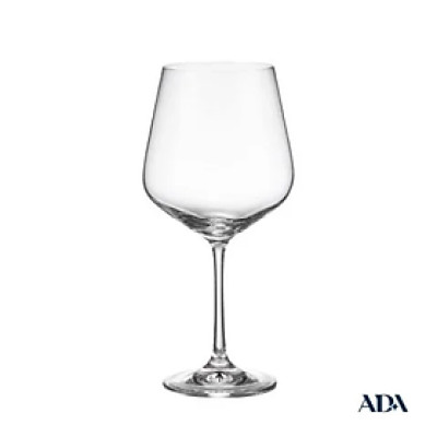 Bộ 6 Ly vang Sandra 570ml Crystal BOHEMIA