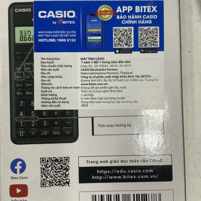 Máy Tính Casio FX-500MS