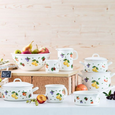 Ca Riess Country 0504-068 8cm 0,375L Obstgarten Made in Austria Hàng chính Hãng