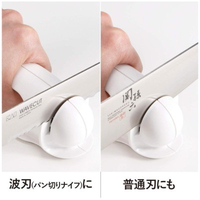 Dụng cụ mài sắc dao kéo cầm tay Kai Jirushi - Hàng Nội Địa Nhật Bản