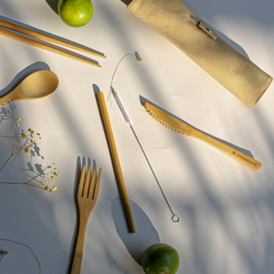 Bộ Sản Phẩm Bằng Tre GreenHand -  Hàng chính hãng Thân Thiện Môi Trường