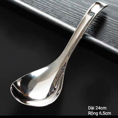 Vá Múc Cơm Inox - Muỗng muôi múc cơm, bới xới cơm. Dụng cụ nhà bếp thiết yếu mọi gia đình. Vá cơm INOX dễ sử dụng, vệ sinh AN TOÀN CHO SỨC KHOẺ