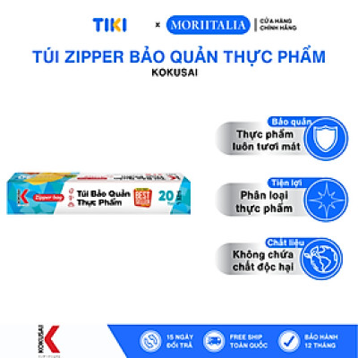 Túi Zipper đựng thực phẩm Kokusai TZIP00001328, TZIP59004626, TZIP59004619, TZIP00000307, nhiều kích cỡ