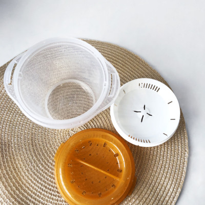 Hộp nấu cơm dùng trong lò vi sóng Inomata 900ml - Hàng nội địa Nhật Bản |#Made in Japan|