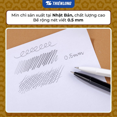 Bút chì bấm Hoshi Thiên Long PC-037/HS - Công nghệ Nhật Bản