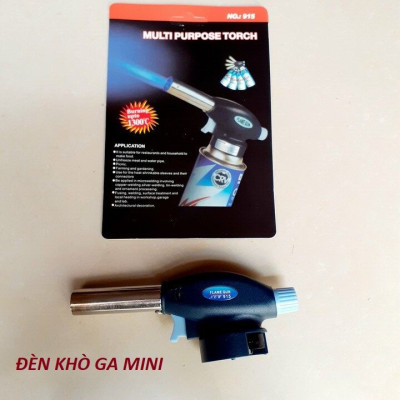 Khò Gas 915 Xịn Sử Dụng Bình Gas Mini Tự Động Đánh Lửa Điều Chỉnh To Nhỏ Dễ Dàng Sử Dụng, Tiện Lợi Cho Gia Đình, Nhà Hàng, Quán Ăn