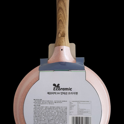 Chảo Chống Dính Ecoramic Platinum Vân Đá Cao Cấp Đáy Từ Chính Hãng, Siêu Bền, Dùng cho mọi loại bếp, Bảo hành 2 tháng