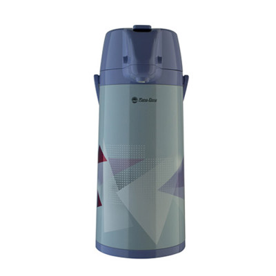 Phích Cà Phê 2L Rạng Đông có cần bơm tay tiện dụng thân inox vai nhựa nhiều họa tiết RD-2045TS