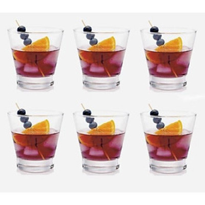 BỘ 6 CỐC THỦY TINH OCEAN STUDIO WATER B6112 - 345ML