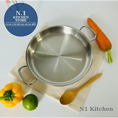 Chảo omelette inox cao cấp Korkmaz Proline 24 cm - A1185 - Hàng chính hãng