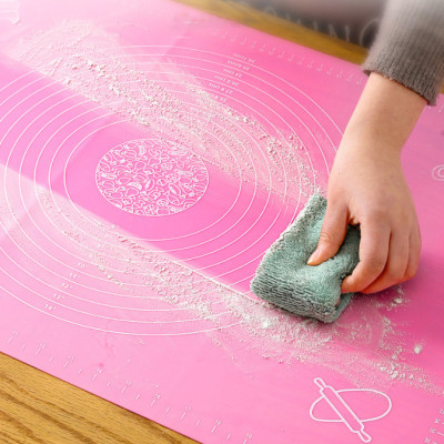 Tấm Lót, Thảm Nhào Bột Silicon Làm Bánh Chống Dính Chuyên Dụng KUNBE