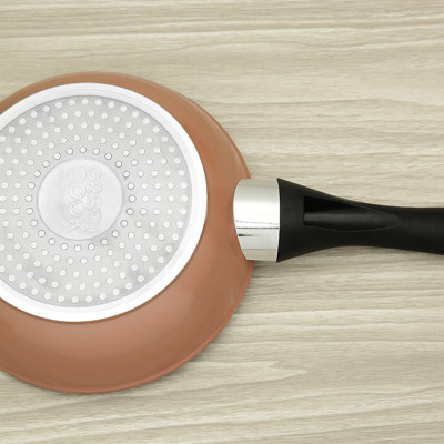 Chảo vân đá   chống dính  đáy từ 30 cm Greencook GCP221-30IH - Hàng Chính Hãng