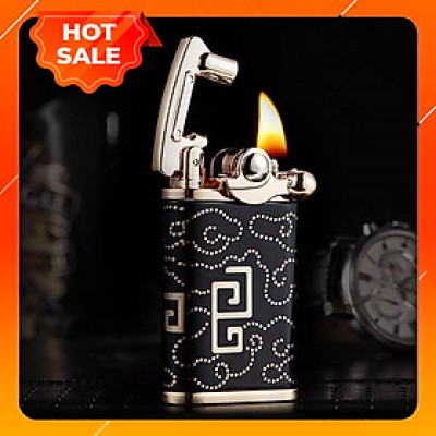 Vỏ Hột Quẹt Bật Lửa xăng đá sơn mài Chief CF018 Thiết Kế Đẹp Độc Lạ Với Nhiều Kiểu Họa Tiết Hoa Văn Sang Trọng - Dùng Xăng Bấc Đá Cao Cấp