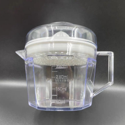 Dụng cụ vắt cam trong suốt  Vắt cam kèm ca đong định mức (6905)