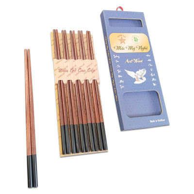 Đũa Cẩm Lai Ghép Sừng - Đũa Gỗ Cao Cấp - Đồ Gỗ Nhà Bếp Thương Hiệu Trường Sơn