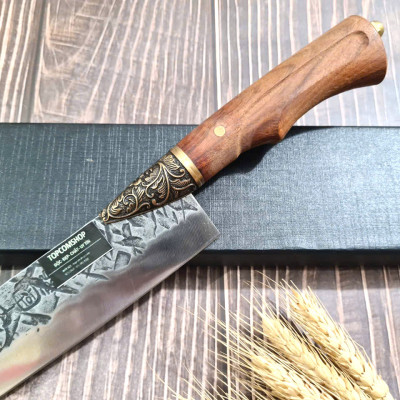 DAO BẾP - DAO THÁI HOA VĂN KHÂU ĐỒNG MÃ A8 DT157 NT topcomshop vn