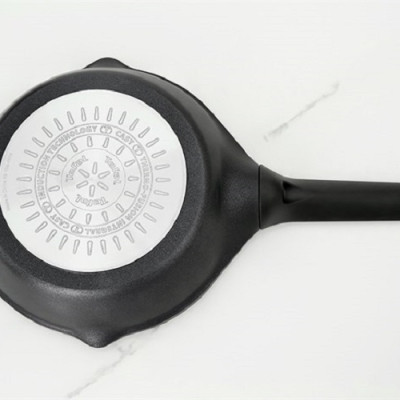 Chảo nhôm sâu chống dính đáy từ 22 cm Tefal Robusto E2490344 - Hàng Chính Hãng