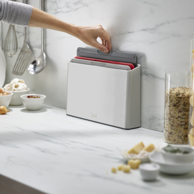 Joseph Joseph - Bộ thớt cao cấp DUO 3-piece Chopping Board Set Grey 001730