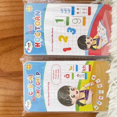 Flashcard- Bộ Thẻ Chữ Cái và Chữ Ghép giúp bé nhận biết mặt chữ và đọc dễ dàng