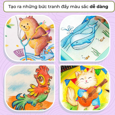 Hộp 6 Bút Chì Màu Hai Đầu - Double Ended Colored Pencils - Colokit CPC-C034