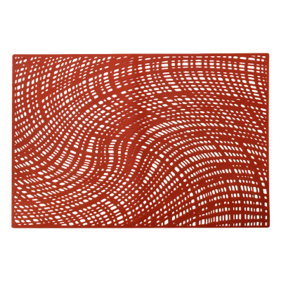 Miếng Lót Bàn Ăn PAULEE - FY 301 (45 x 30 cm) - Cam Đất