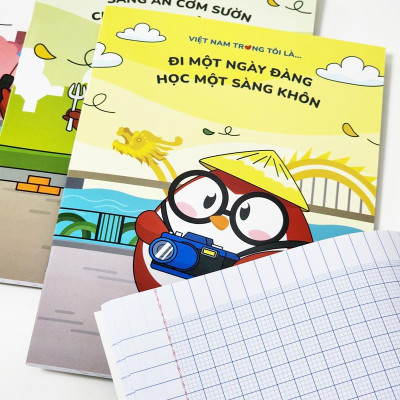 Tập Học Sinh Việt Nam Trong Tôi Là - Miền Nam - 4 Ô Ly - 96 Trang 60gsm - The Sun 02