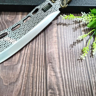 DAO BẾP , DAO CHẶT THÉP KHÔNG RỈ CAO CẤP MÃ A5 TR12 NTVN top