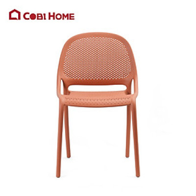 Ghế nhựa đúc liền khối tựa lưng dạng lưới