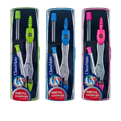 Bộ Compas ClassMate CL-CM314 Chất Liệu Kim Loại Và Nhựa