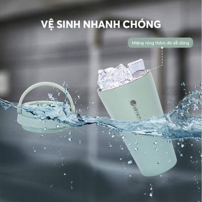 Ly giữ nhiệt inox 304 Elmich EL-8380 510ml, Hàng chính hãng, giữ nóng 8h giữ lạnh 23h - JoyMall