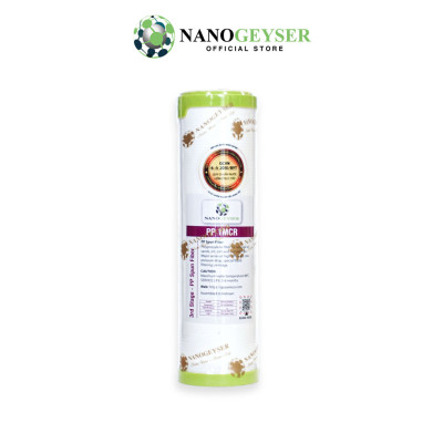 Bộ 3 lõi lọc nước 123 dùng cho các dòng máy RO, Lõi PP 5 Micron, GAC, PP 1 Micron - Hàng Chính Hãng