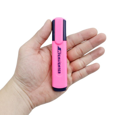 Bút Dạ Quang Highlighter - Thiên Long HL-012 - Màu Hồng