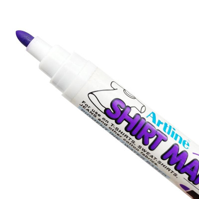 Bút Lông Vẽ Áo 2.0 mm - Artline EKT-2-PU - Màu Tím