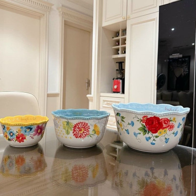 Sét 3 âu sứ The Pioneer Woman hàng chính hãng