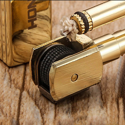 Vỏ Hột Quẹt Bật Lửa Xăng Đá Độc Lạ Honest G21 Thiết Kế Nhỏ Gọn Tiện Dụng - Dùng Xăng Bấc Đá Cao Cấp