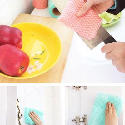 Combo 6 Cuộn Khăn Lau Đa Năng ( 6 Cuộn - 300 khăn ) Tiện Ích