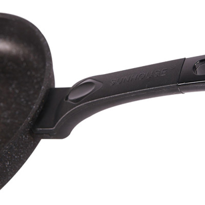 Chảo Siêu Bền Đá Sunhouse SBD28 - Đen (28cm)