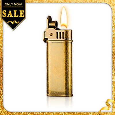 Vỏ Hột Quẹt Bật Lửa Xăng Đá Đánh Lửa Tự Động YuBang YB-JF Thiết Kế Mới Đẹp Độc Lạ - Dùng Xăng Bấc Đá Cao Cấp