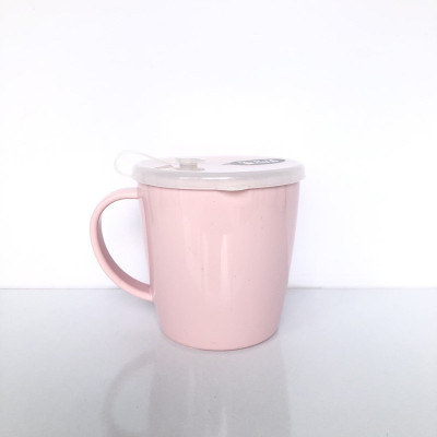 Bộ 3 cốc nhựa có nắp mềm YAMADA 300ml sử dụng được trong lò vi sóng - nội địa Nhật Bản