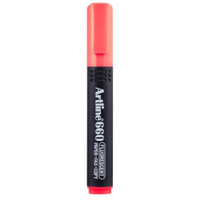 Bút Dạ Quang - Artline EK-660-FRD - Fluorescent Red