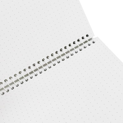 Sổ Lò Xo Teen Không Kẻ Có Chấm 80gsm - Cute Small - The Sun 02 - Màu Xanh Lơ