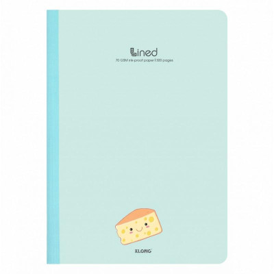 Vở kẻ ngang may dán gáy KLONG A4 300 trang 70/76; MS: 851