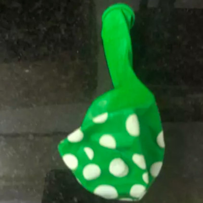 Bịch 100 quả bóng bay cao su chấm bi size 35cm (2.8gr)