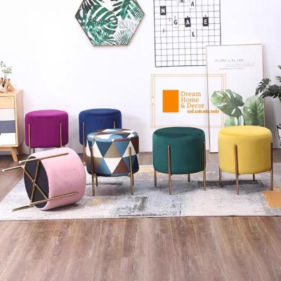 đôn ghế trang điểm, phòng khách , chụp mẫu , decor siêu xinh