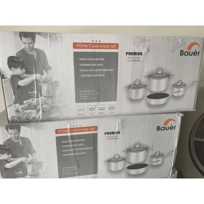Bộ nồi Đức chảo chất lượng tiên tiến BAUER POLITE PLUS - Gokitchen - Hàng chính hãng