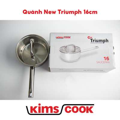 [Mới] Quánh New Triumph KimsCook - INOX Chất Lượng Cao - Dùng Mọi Loại Bếp