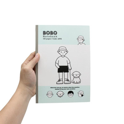 Tập Học Sinh Haplus Bobo - Kẻ Ngang - 80 Trang 120gsm - Hải Tiến 6898 (Mẫu Bìa Giao Ngẫu Nhiên)