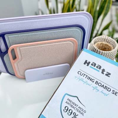 Bộ 3 thớt nhựa kháng khuẩn đa năng Hàn Quốc CIM296